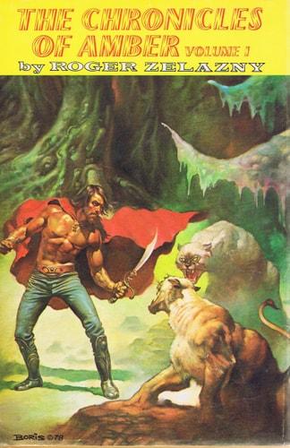 Nine princes in amber / Roger Zelazny cover