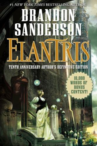 Elantris / Brandon Sanderson cover