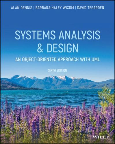 Systems analysis & design : an object-oriented approach with UML cover