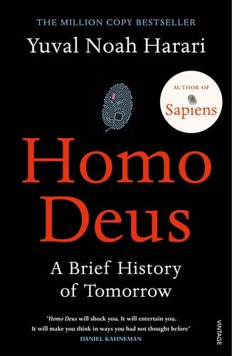 Homo deus : a brief history of tomorrow cover