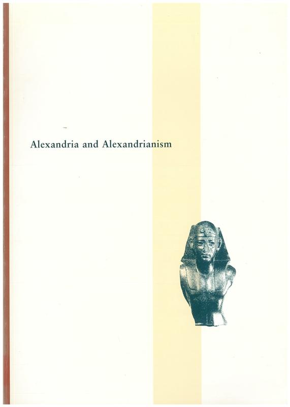 Alexandria and Alexandrianism cover