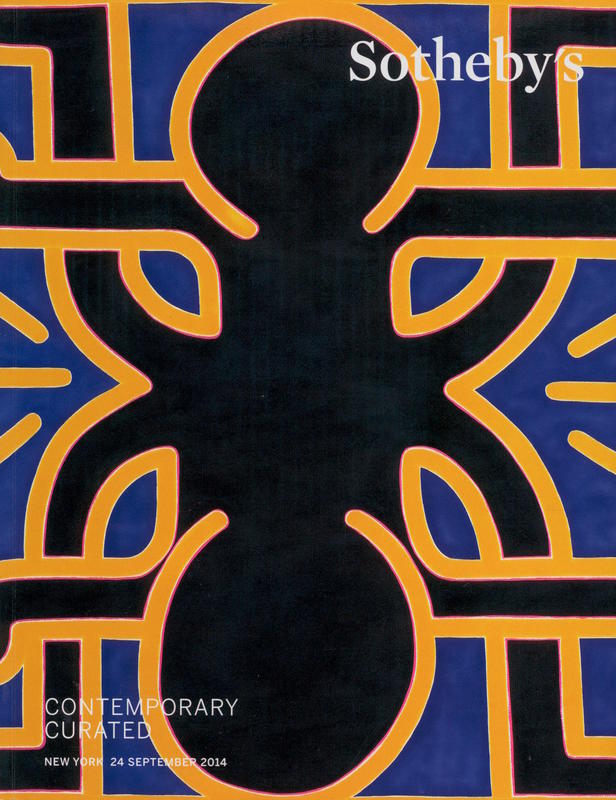 Contemporary curated : auction in New York, 24 September 2014 / Sotheby's cover