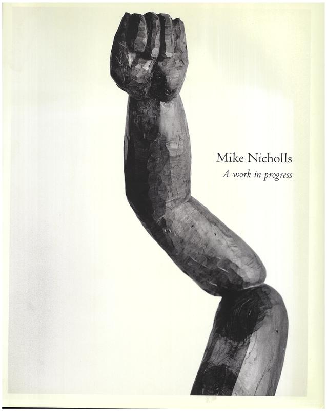Mike Nicholls : a work in progress cover