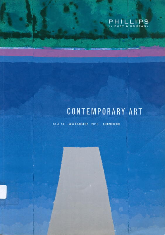 Contemporary art : evening sale, 13 October 2010, 7pm, London cover
