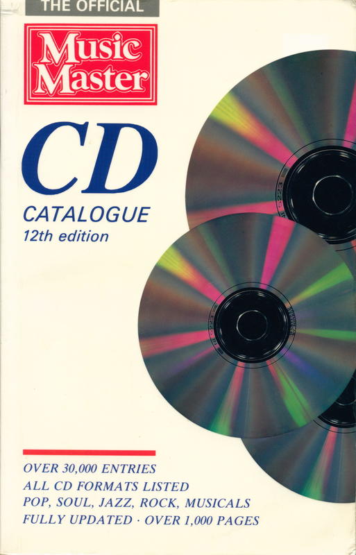 Music Master CD catalogue : 12th edition cover