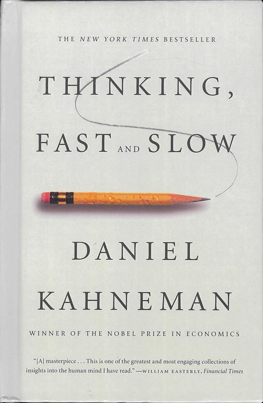 Thinking, fast and slow / Daniel Kahneman cover