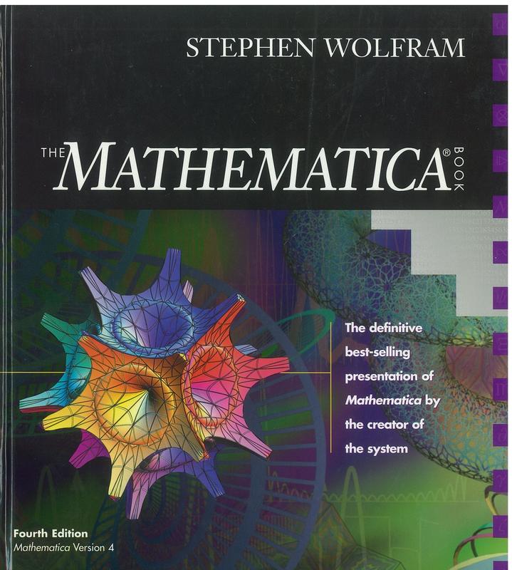The Mathematica book / Stephen Wolfram cover