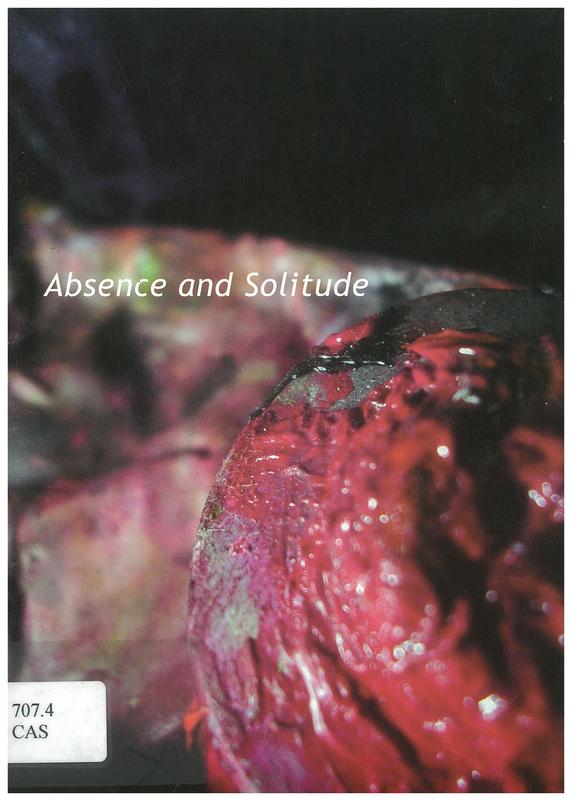 Absence and solitude / Caz Rodwell cover