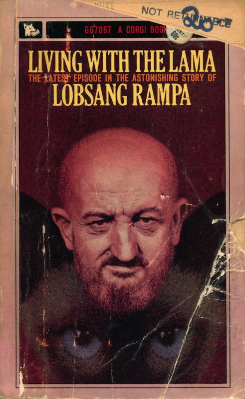 Living with the Lama /â€‹ by Mrs. Fili Greywhiskers ; translated from the Siamese cat language, by T. Lobsang Rampa. Illustrated by Sheelagh M. Rouse cover