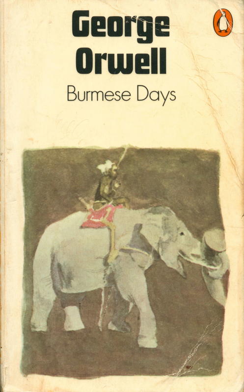 Burmese days / George Orwell cover