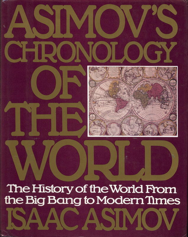 Asimov's chronology of the world / Isaac Asimov cover