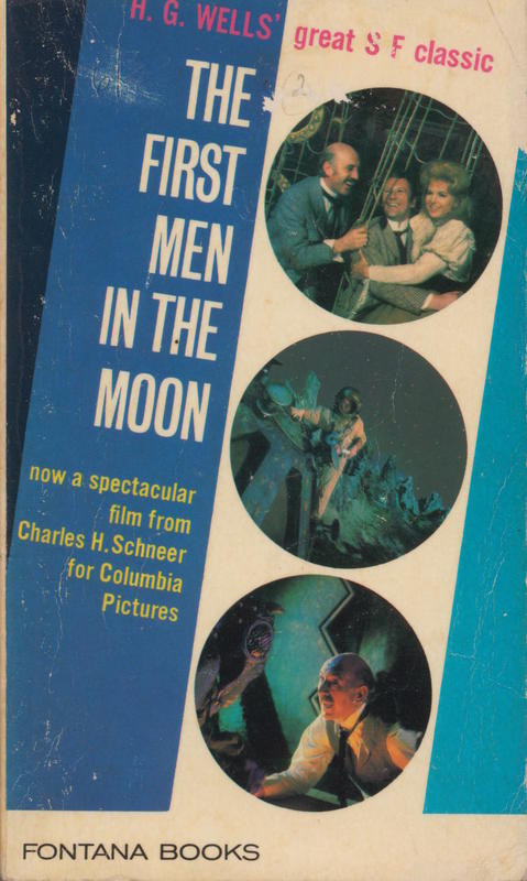 The first men in the moon / H. G. Wells cover