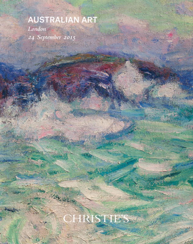 Australian art : Thursday 24 September 2015 / Christie's cover
