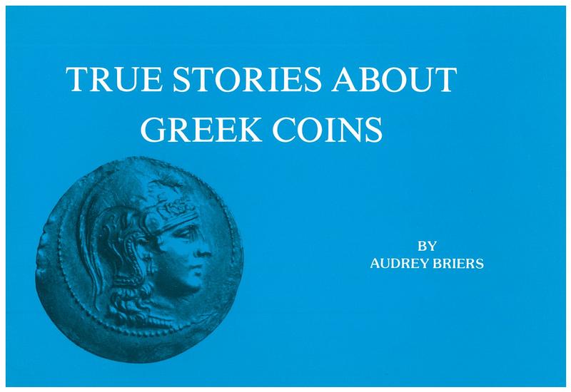 True stories about Greek coins / written and designed by Audrey Briers cover