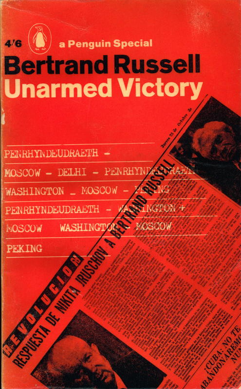Unarmed Victory / Bertrand Russell cover