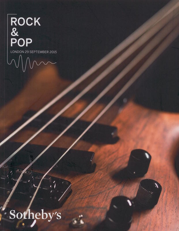 Rock & pop : London 29 September 2015 / Sotheby's cover