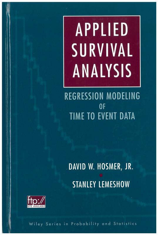 Applied survival analysis : regression modeling of time to event data / David W. Hosmer ; Stanley Lemeshow cover
