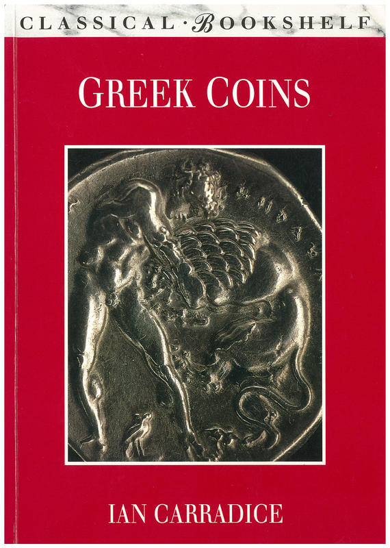 Greek coins / Ian Carradice cover