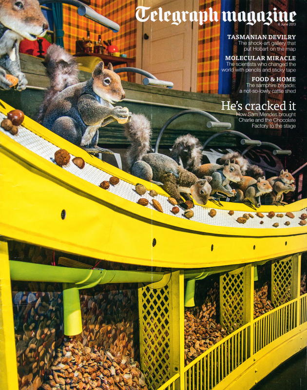 Telegraph magazine : 8 June 2013 : [Dicing with the devil / Richard Flanagan] cover