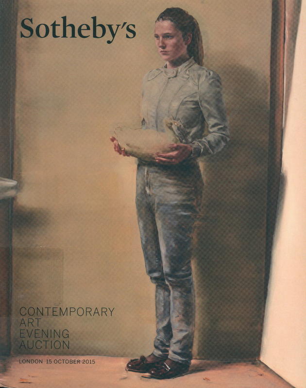 Contemporary art evening auction : 15 October 2015 / Sotheby's cover