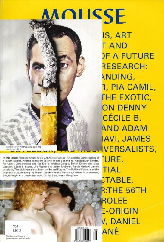 Mousse magazine cover