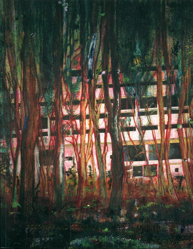 Post-war and contemporary art evening auction : Friday 16 October 2015 / Christie's cover