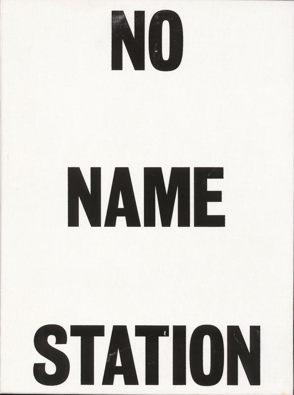 No-Name Station / [editor: Jacqueline Doughty] cover