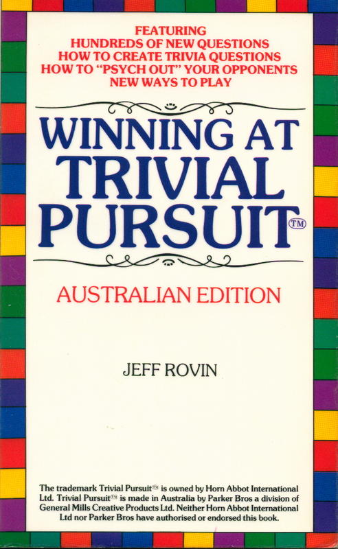 Winning at Trivial Pursuit / by Jeff Rovin cover