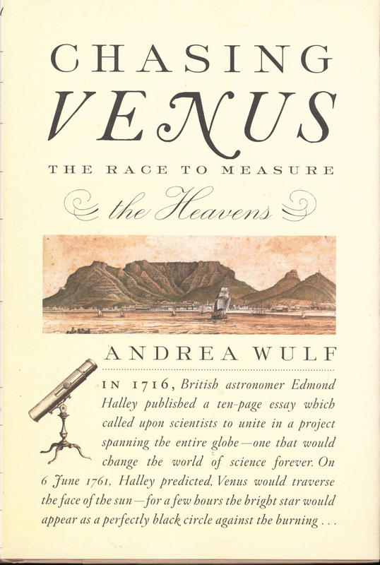 Chasing Venus : the race to measure the heavens / Adrea Wulf cover