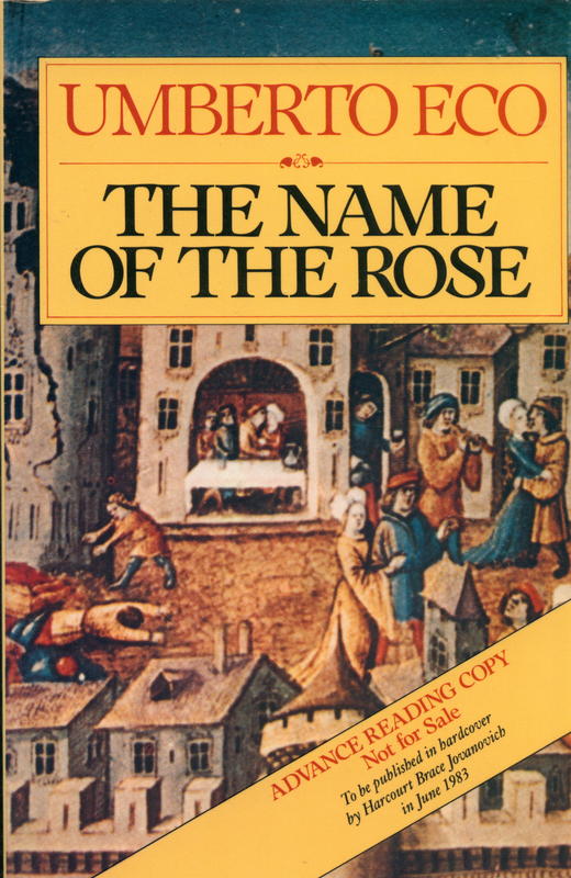 The name of the rose / Umberto Eco ; translated from the Italian by William Weaver cover