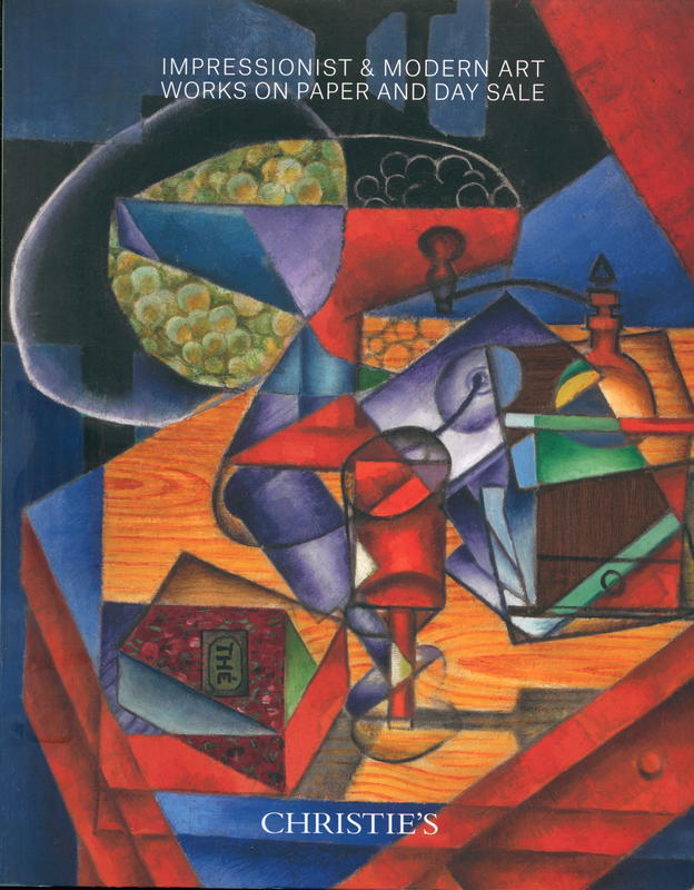 Impressionist & modern art works on paper and day sale : Friday 13 November 2015 / Christie's cover