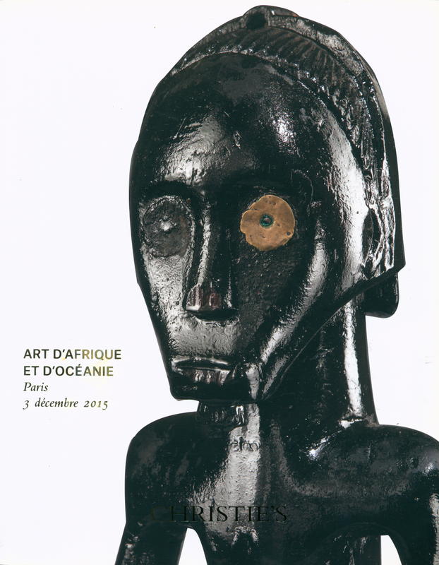 Art d'Afrique et d'Oceanie : 3 Decembre 2015 / Christie's cover
