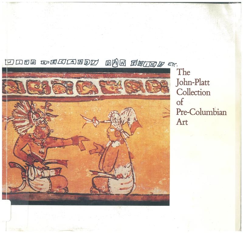 The John-Platt collection of Pre-Colombian art / Hasso von Winning cover