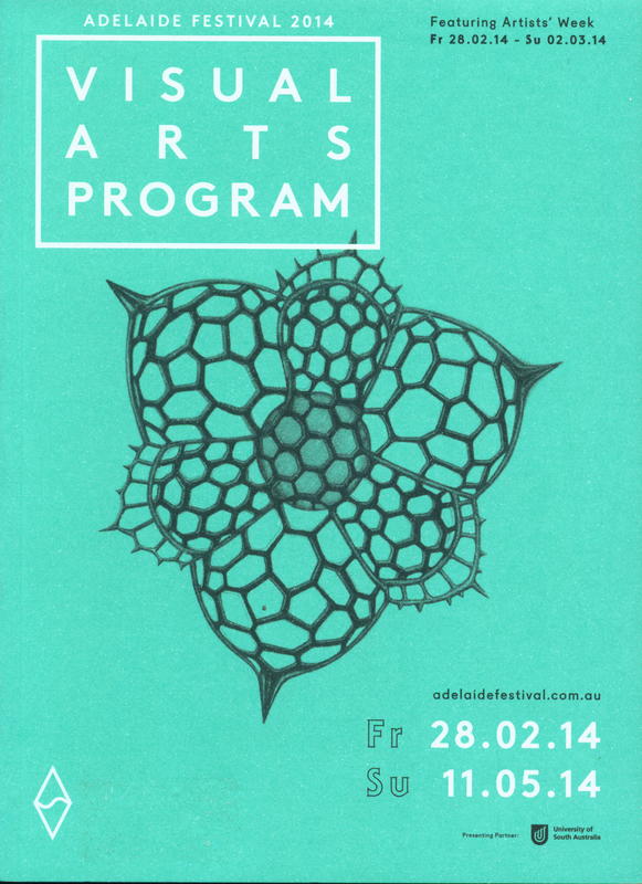 Visual arts program : Adelaide Festival 2014 cover
