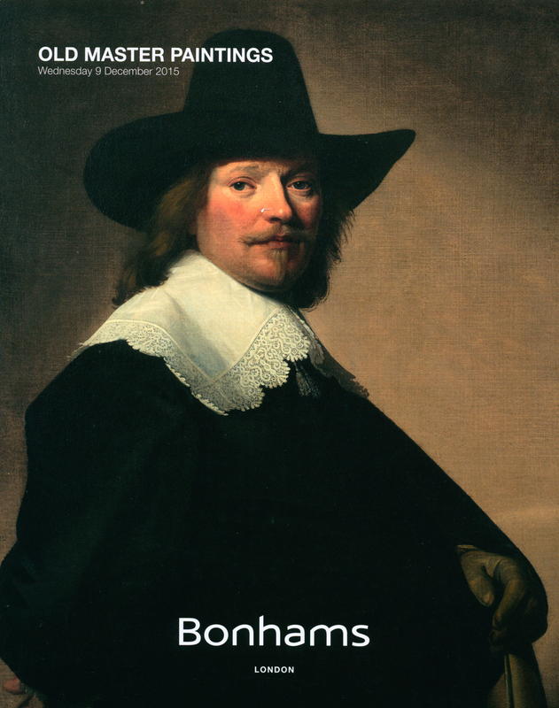 Old Master paintings : Wednesday 9 December 2015, at 2pm / Bonhams 1793 Limited cover