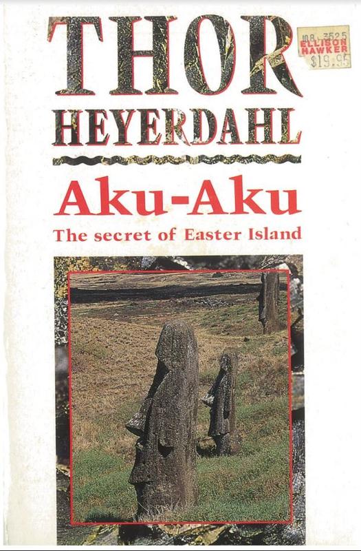Aku-Aku : the secret of Easter Island / Thor Heyerdahl cover