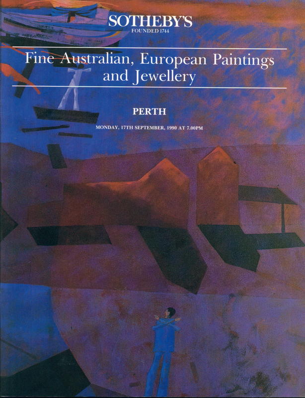 Fine Australian, European paintings and jewellery : [Monday, 17th September 1990] / Sotheby's Australia cover