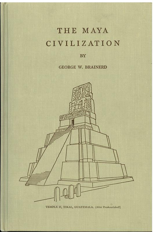 The Maya civilization cover