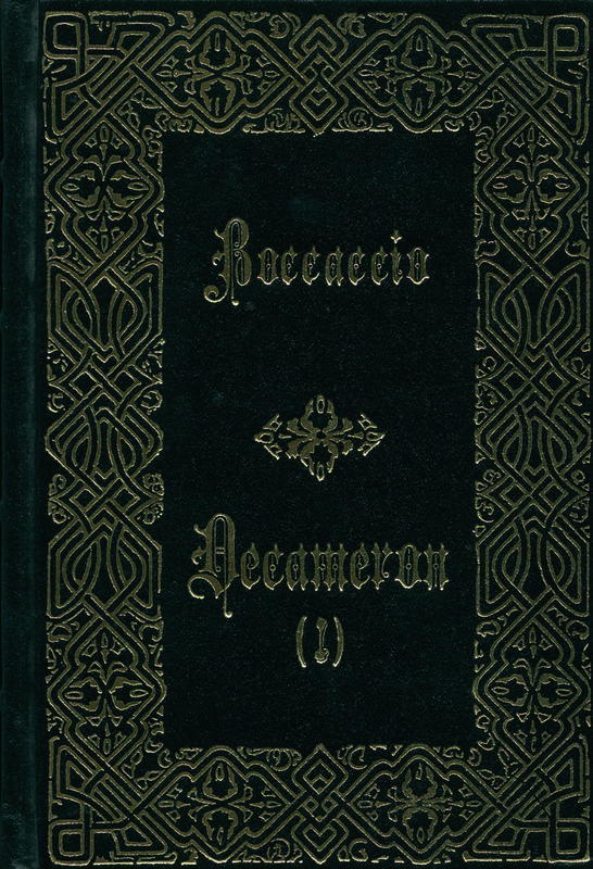 The decameron : volume one / Giovanni Boccaccio cover