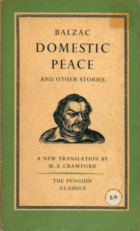 Domestic peace and other stories / Honore de Balzac ; translated by Marion Ayton Crawford cover
