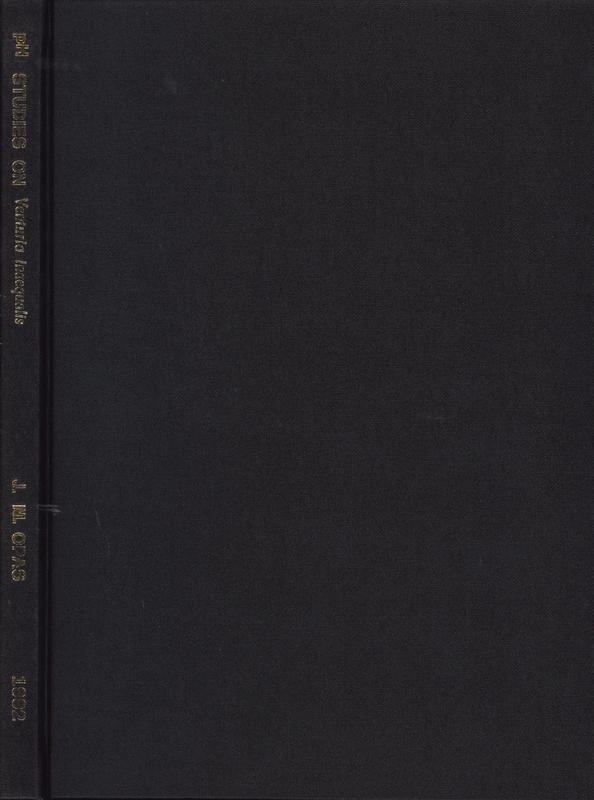 Studies on the effects of pH on germination of asexual spores (Conidia) of 'Venturia inaequalis', with special reference to extracellular enzymes / Joshua M. Opas cover