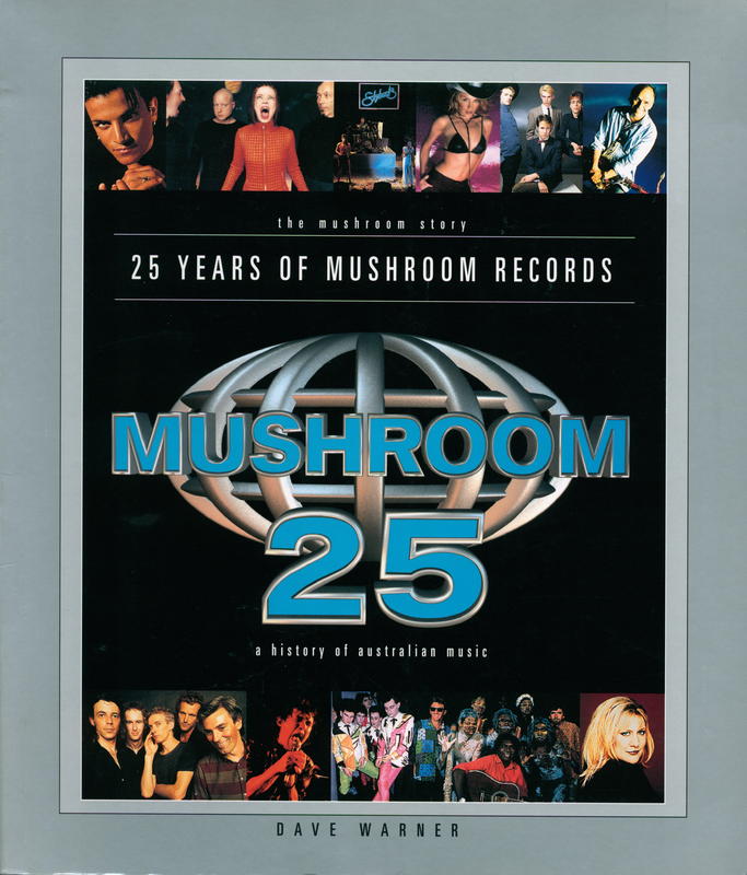 25 years of Mushroom Records / Dave Warner cover