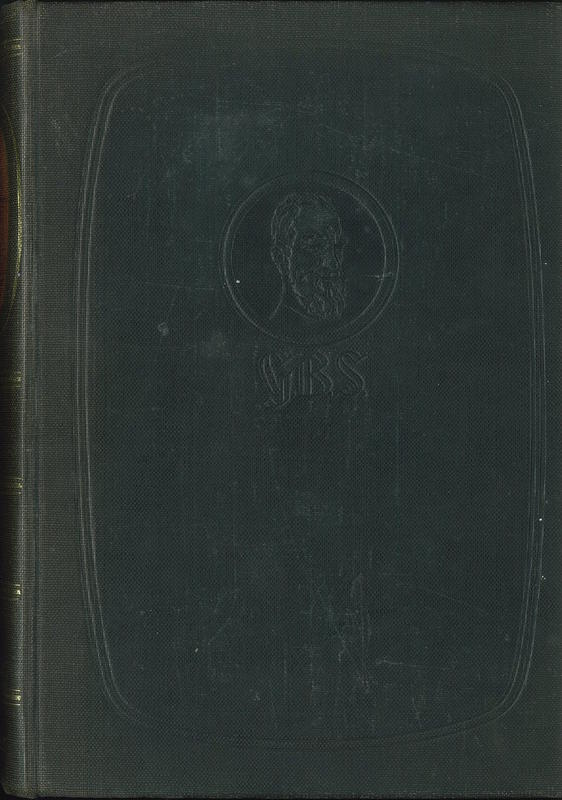 The complete plays of Bernard Shaw cover