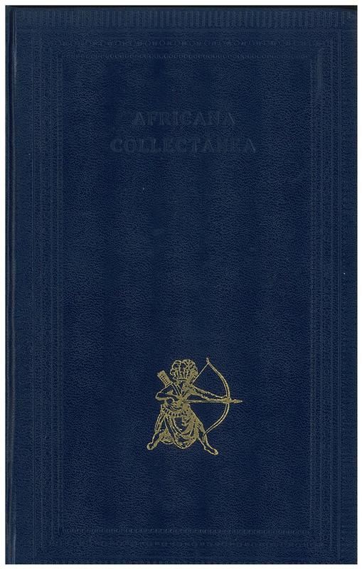 The past and future of the Kaffir races : in three parts : I. Their history ; II. Their manners and customs ; III. The means needful for their preservation and improvement / by the Rev. William C. Holden cover