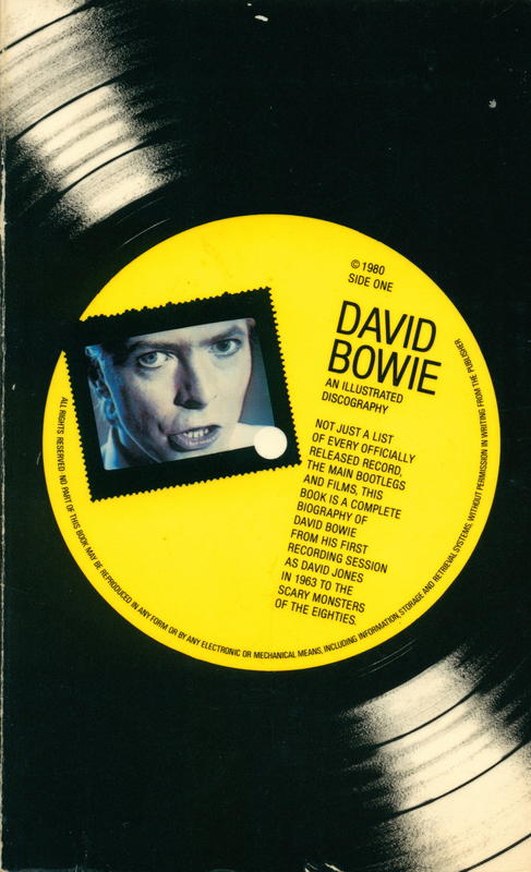 David Bowie : an illustrated discography / Stuart Hoggard cover