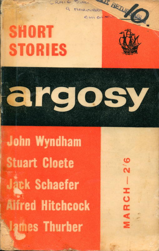 Argosy : short stories cover