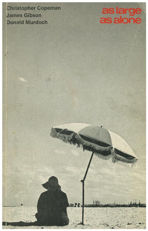 As large as alone : recent poems / chosen by Christopher Copeman, James Gibson and Donald Murdoch cover