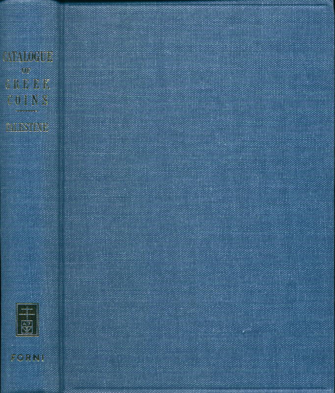 Catalogue of the Greek coins of Palestine (Galilee, Samaria, and Judaea) cover