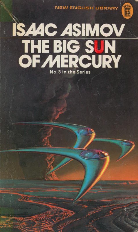 The big sun of Mercury / Isaac Asimov cover
