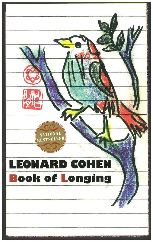 The book of longing / Leonard Cohen cover